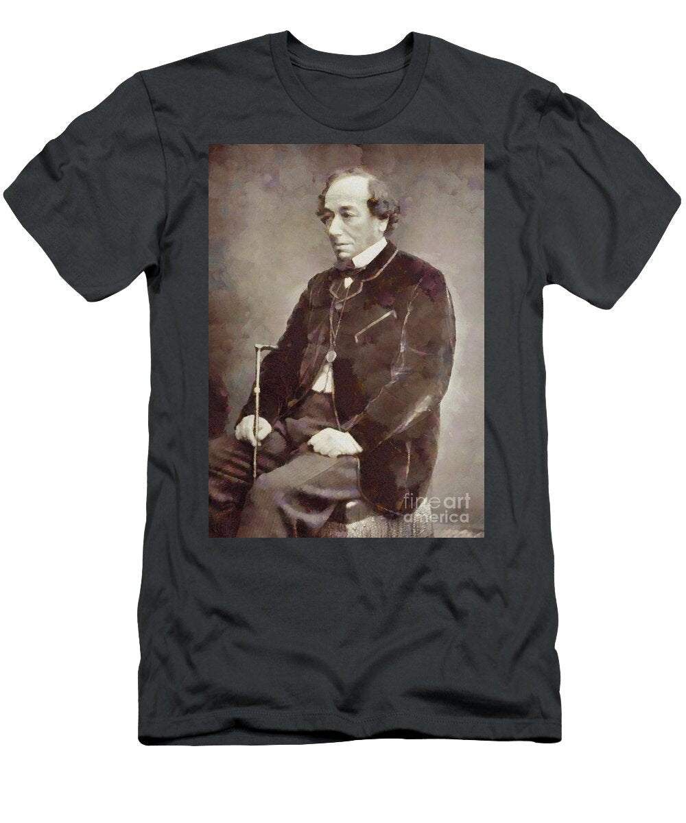 Benjamin Disraeli Prime Minister United Kingdom By Sarah Kirk Sarah Kirk T-Shirt