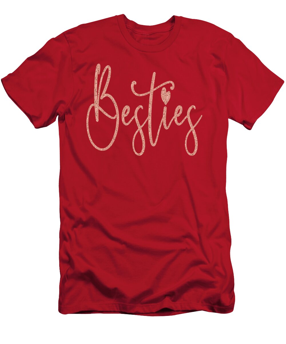 Besties Best Friend Bff Sorority Sister Sister Best Friend David Millenheft T-Shirt