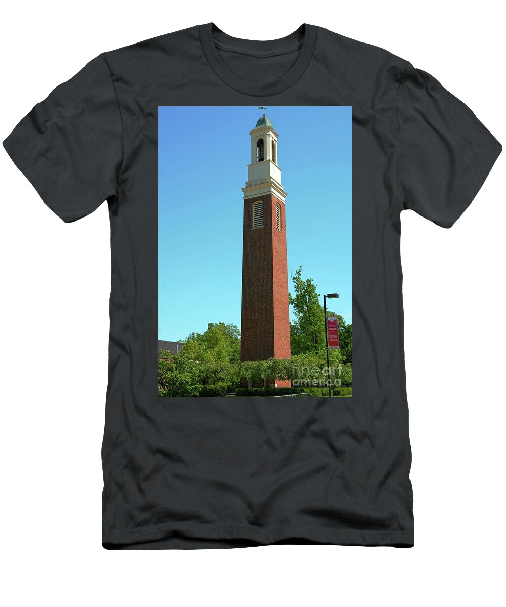 Beta Bell Tower Miami University Paul Lindner T-Shirt