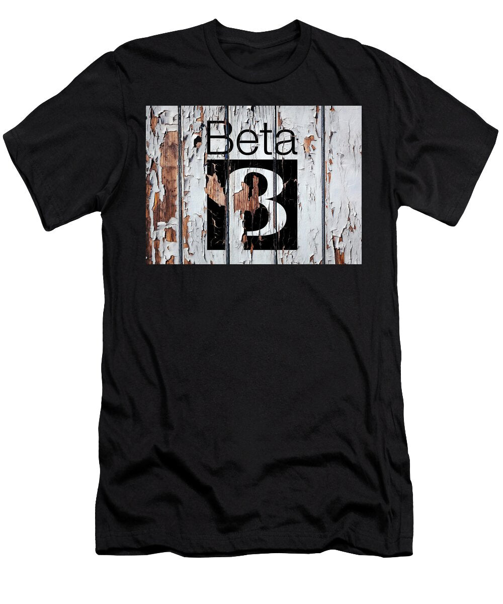 Beta Max Vintage Logo Peeling Paint on Old Wall Design Turnpike T-Shirt
