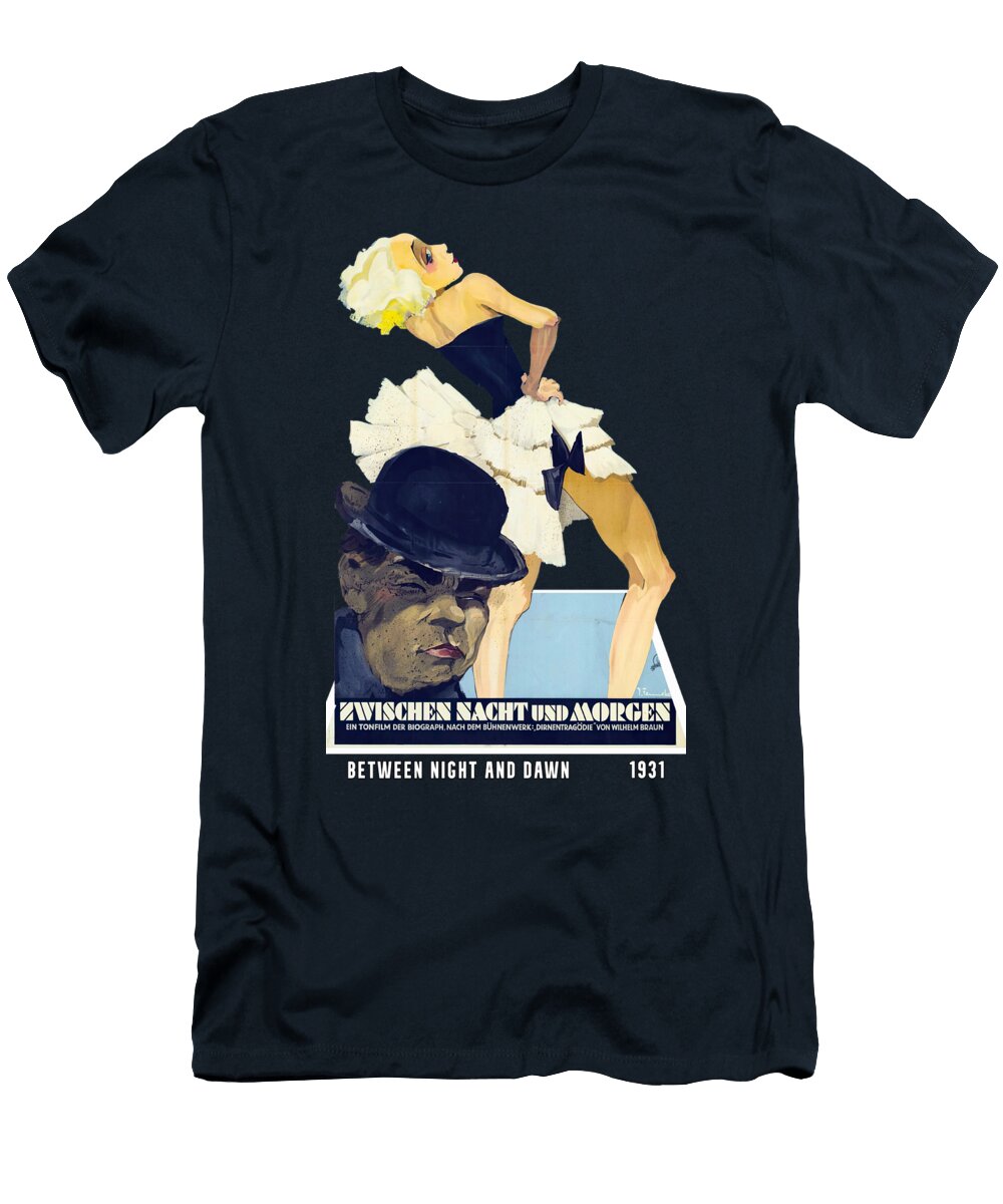 Between Night and Dawn 1931 Stars on Art T-Shirt