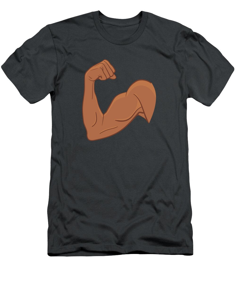 Bicep Vector Icon Tim Hester T-Shirt