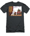 Big Daddy Rock Lectures His Family At Hopewell Rocks By Bay of Fundy New Brunswick Ruth Hager T-Shirt