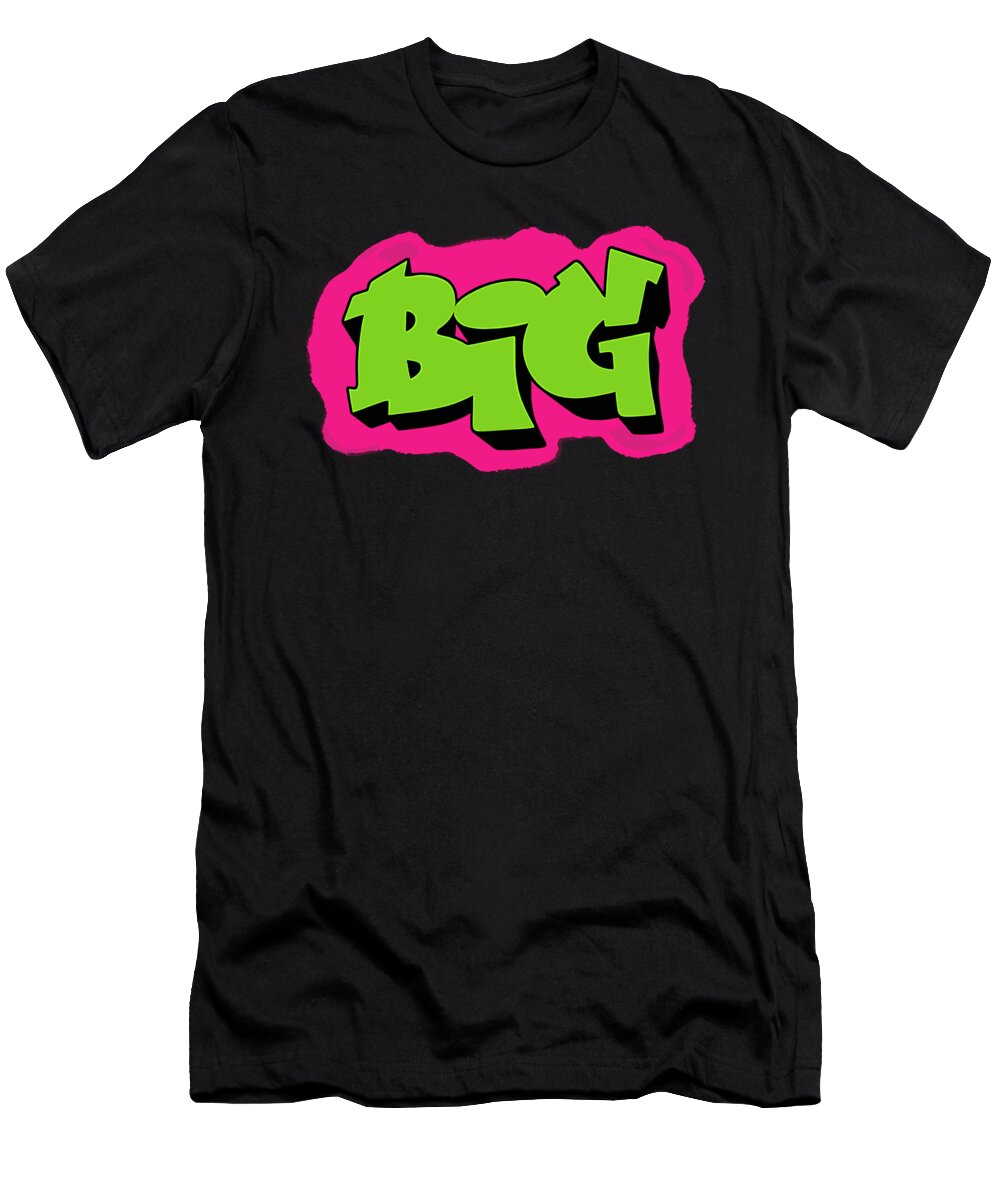 Big Little Sorority Reveal 90s Theme Fresh Graffiti 1 T-Shirt