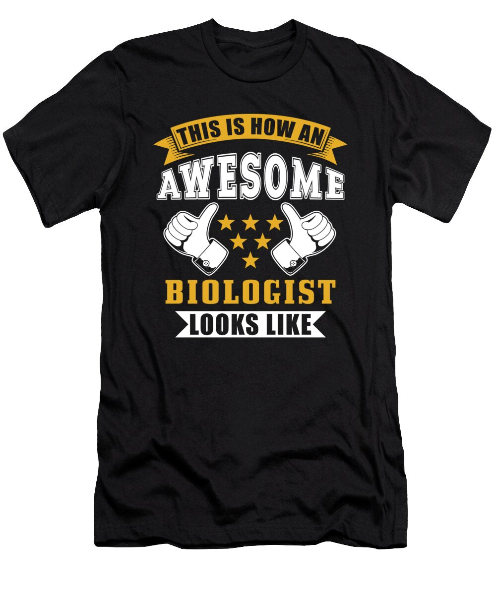 Biologist Gift Manuel Schmucker T-Shirt