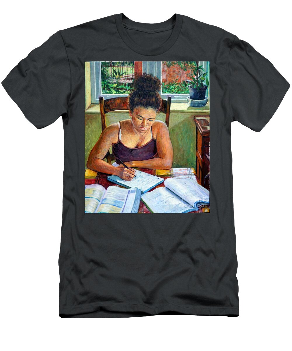 Biology Student2017oil on Canvas Tilly Willis T-Shirt