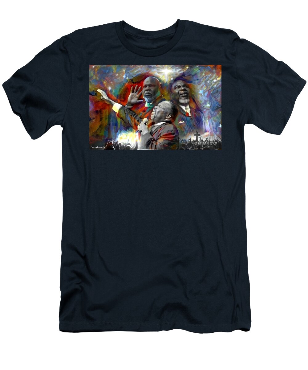 Bishop T D Jakes Carl Gouveia T-Shirt