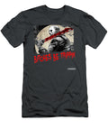 Bitches Be Trippin Funny Halloween Horrorlasher Movie Timmot Morgan T-Shirt