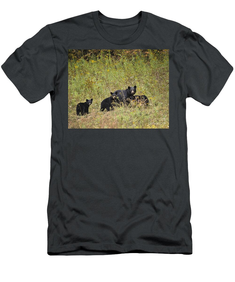 Black Bear Family Timothy Flanigan T-Shirt