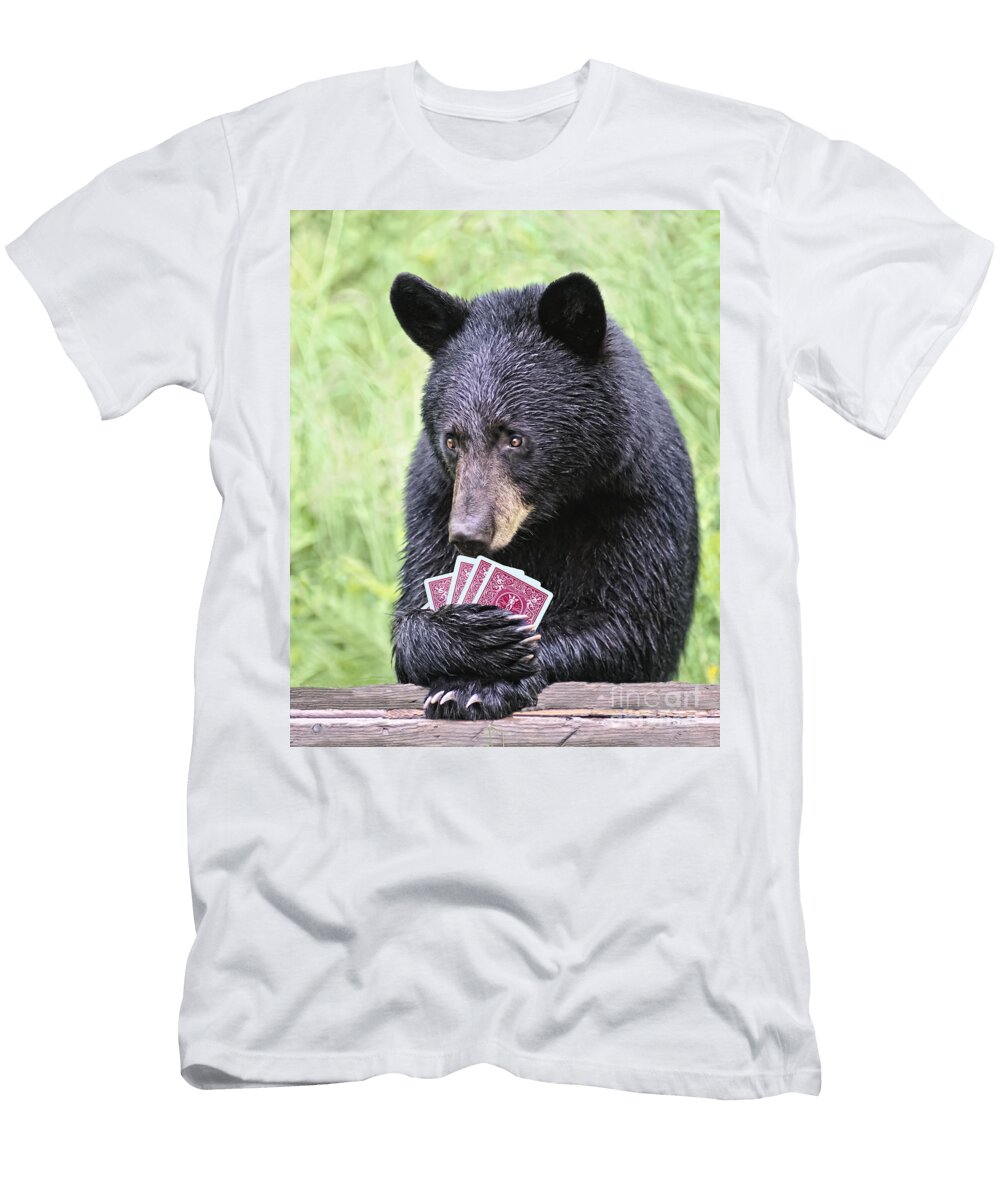 Black Bear Says I Call Timothy Flanigan T-Shirt