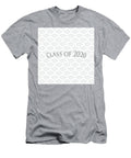 Black Graduation Cap Class of 2020 on White Iris Richardson T-Shirt