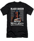 Black Queen Masters Degree Graduation Christmas Ornament Decor Holiday Gift Huy Huynh Trong T-Shirt