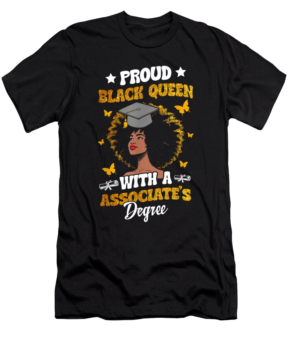 Black Queen with a Associate Christmas Ornament Decor Holiday Gift Huy Huynh Trong T-Shirt