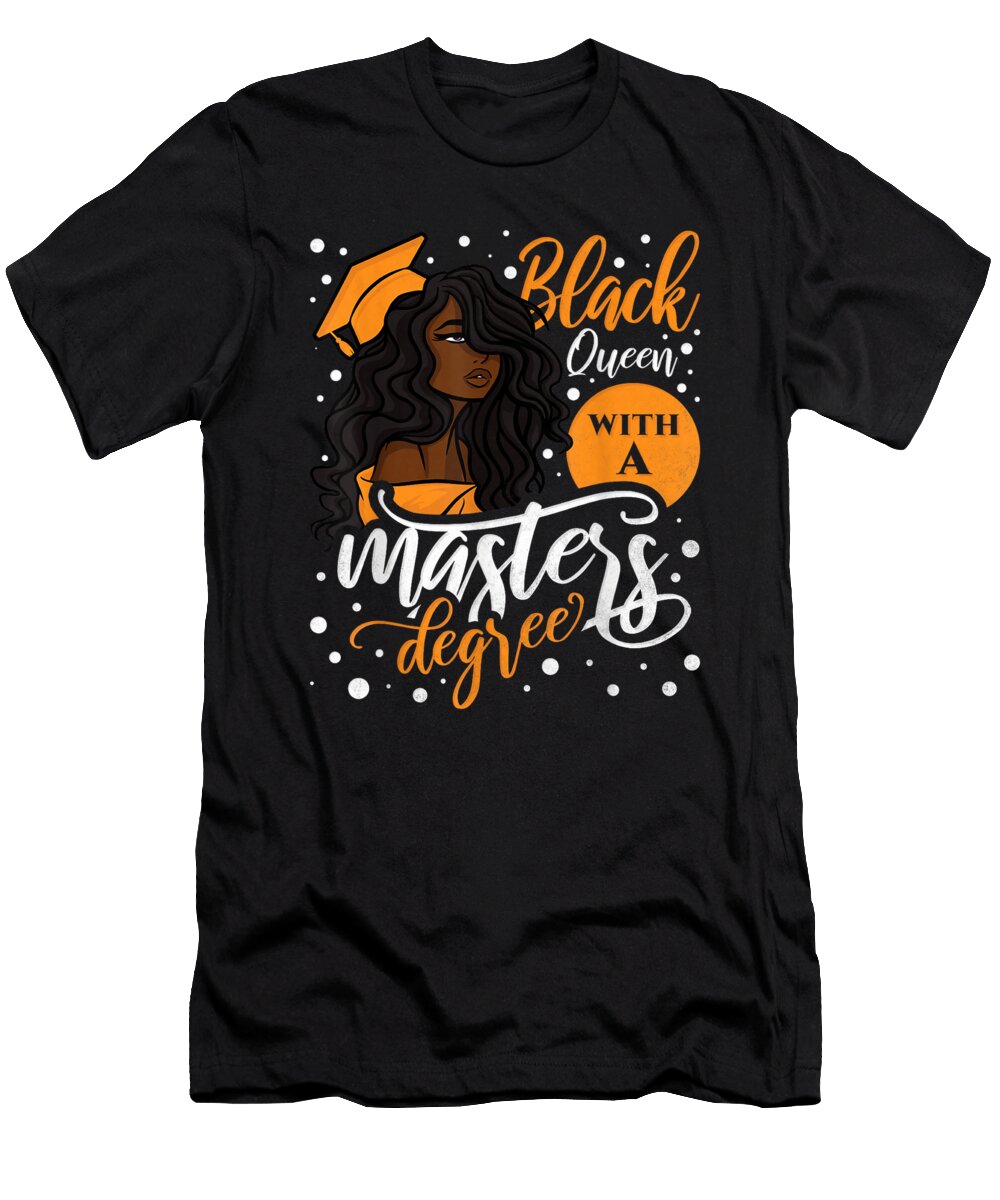 Black Queen with a Masters Christmas Ornament Decor Holiday Gift Huy Huynh Trong T-Shirt