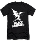 Black Sabbath Logo with Winged Figure Vin Nan T-Shirt