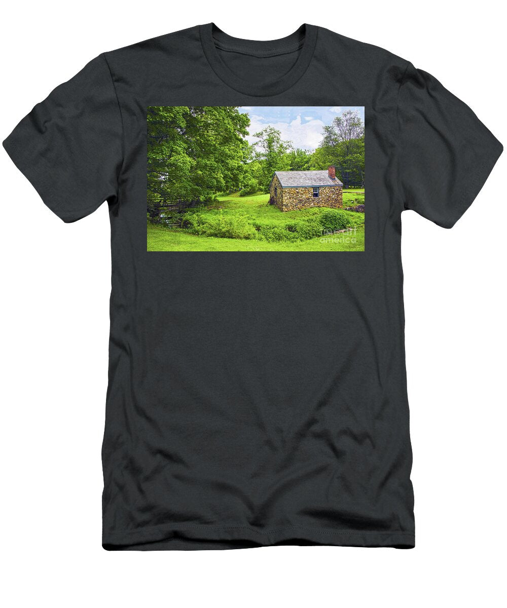 Blacksmith Shop Summer Landscape Regina Geoghan T-Shirt