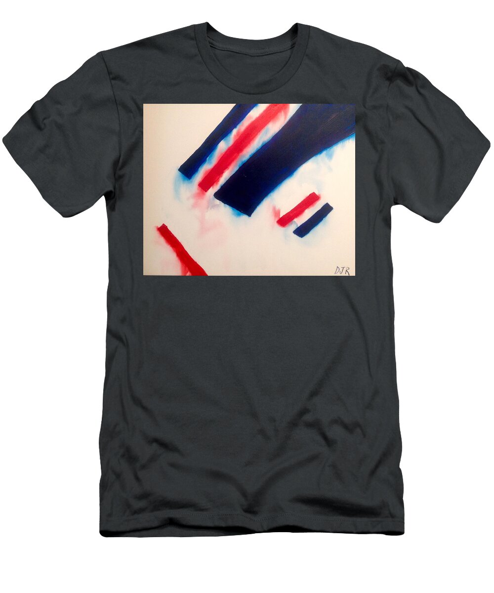 Bleu Blanc Et Rouge Desmond Raymond T-Shirt