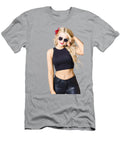 Blond Girl with Red Nails Manicure and Clean Skin Jorgo Photography T-Shirt