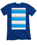 Blue and White Wood Tom Gowanlock T-Shirt
