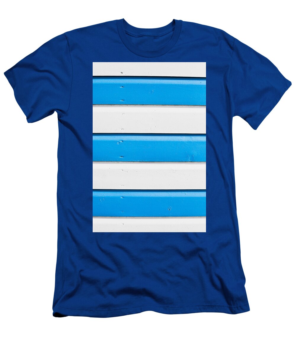 Blue and White Wood Tom Gowanlock T-Shirt