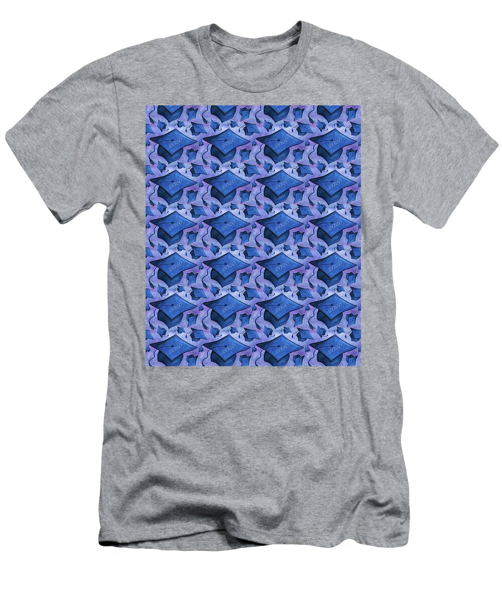 Blue Graduate Hat Pattern 2020 Iris Richardson T-Shirt