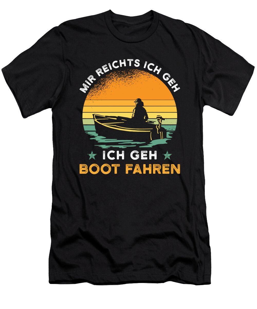 Boat Captain Gift Manuel Schmucker T-Shirt