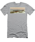 Boats At Dock in Winter Mikhail Pomeranzev T-Shirt