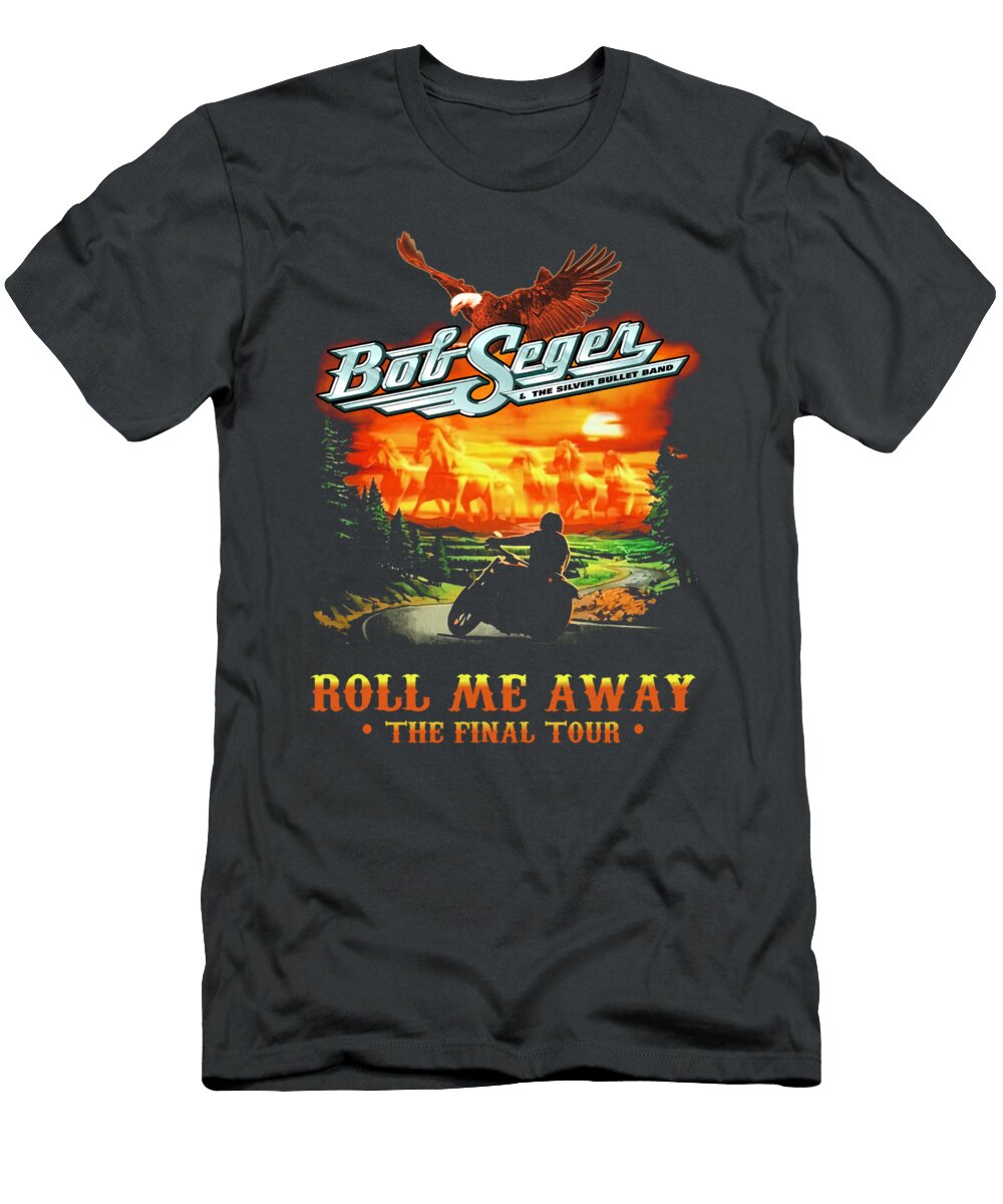 Bob Seger 2019 Final Tour Detroit Pine Knob Concert Evelyn Anderson T-Shirt