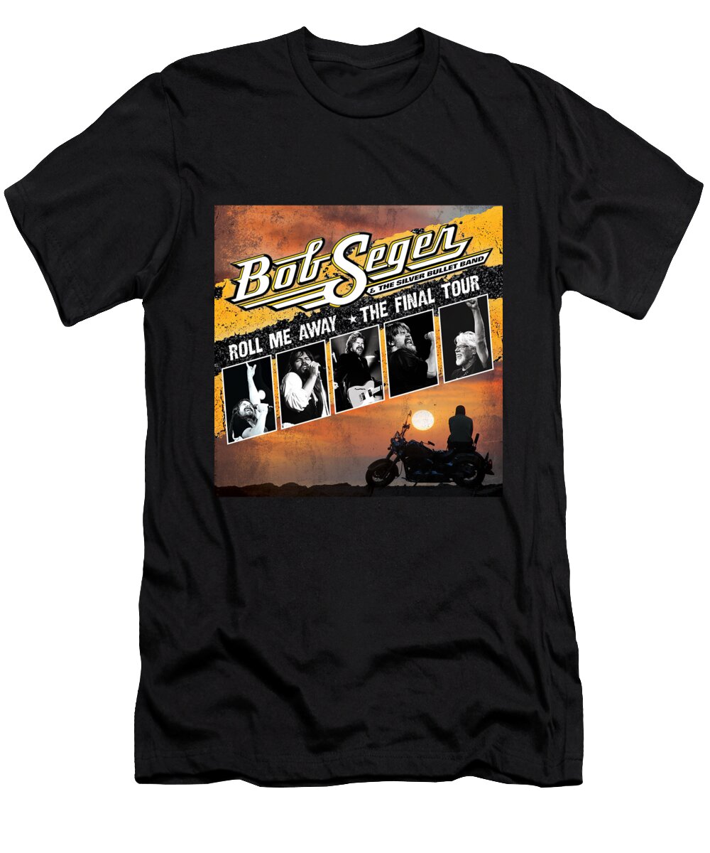 Bob Seger Roll Me Away the Final Tour Lestari Tedjo T-Shirt