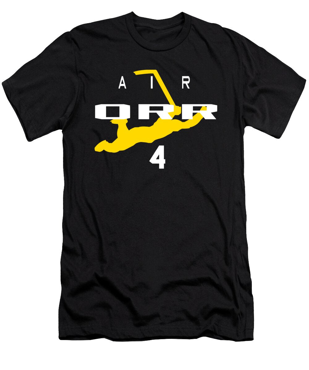 Bobby Orr Boston Bruins Air Orr Jersey Boston Riley Wolff T-Shirt