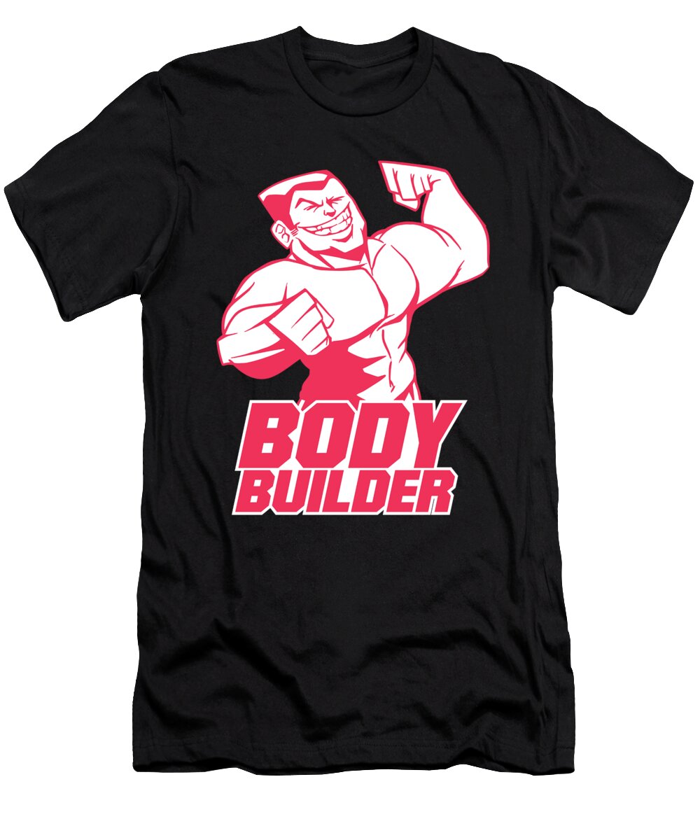 Bodybuilder Gift Funny Manuel Schmucker T-Shirt