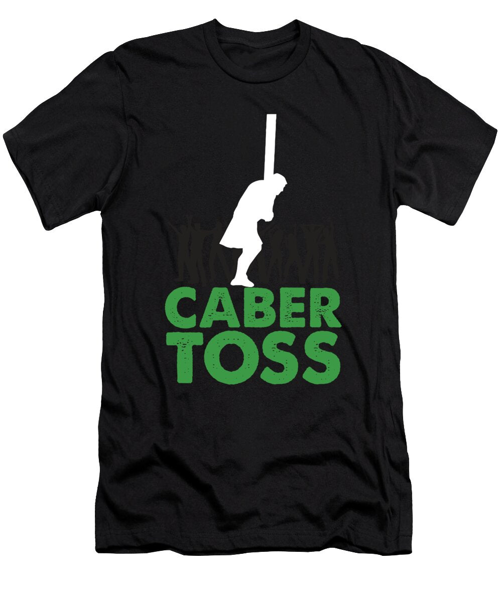 Bodybuilder Scottish Athlete Weightlifter Scotland Game Event Sports Gift Caber Toss Thomas Larch T-Shirt