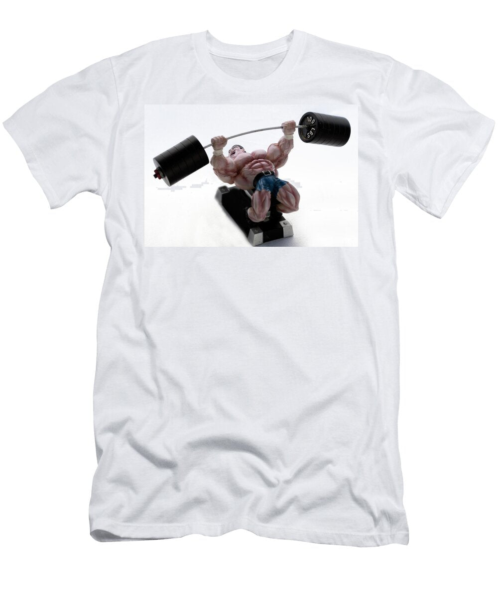 Bodybuilderfigurine100lbsbarbell Andrii Nikitin T-Shirt