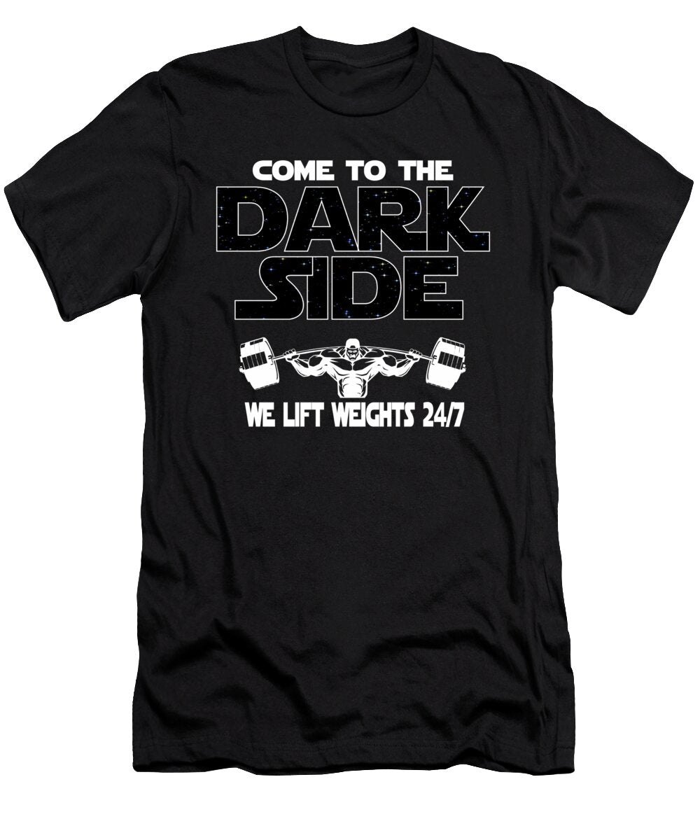 Bodybuilding Dark Side Funny Gift Dusan Vrdelja T-Shirt
