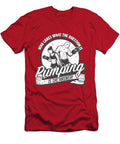 Bodybuilding Is the Answer to All Questions Funny Fitness Grover Mcclure T-Shirt