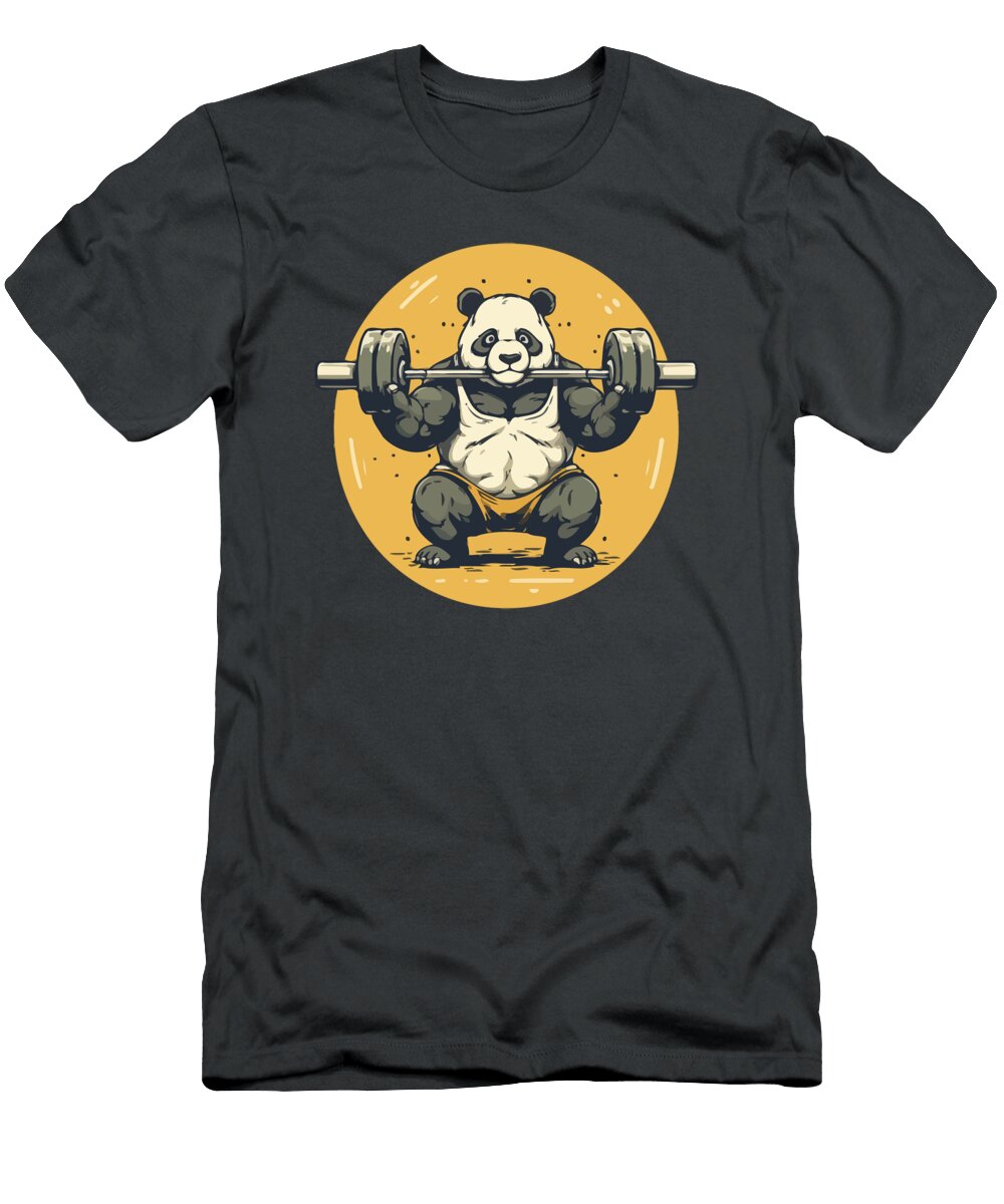 Bodybuilding Panda Amir Faysal T-Shirt