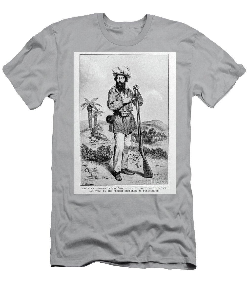 Boer Costume of the Forties Historic Illustrations T-Shirt