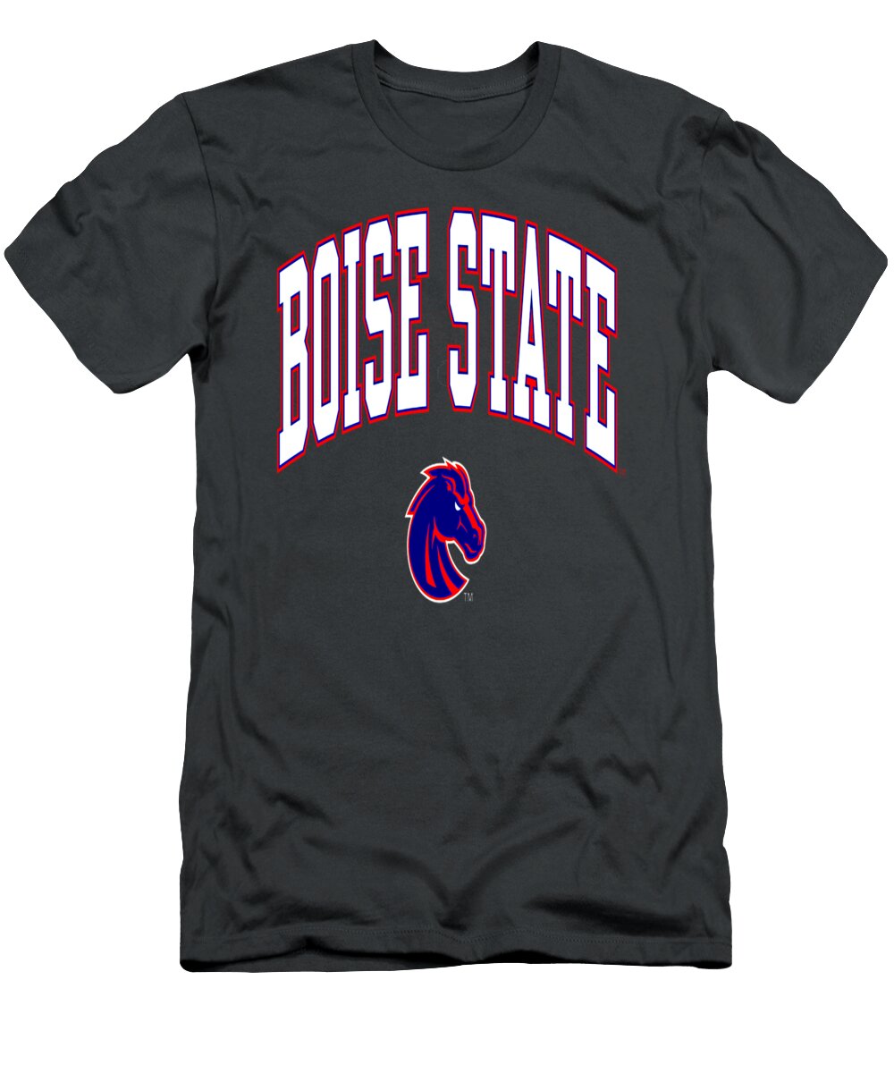 Boise State Broncos Arch Over Royal Officially Licensed Swea Avehe Marlea T-Shirt
