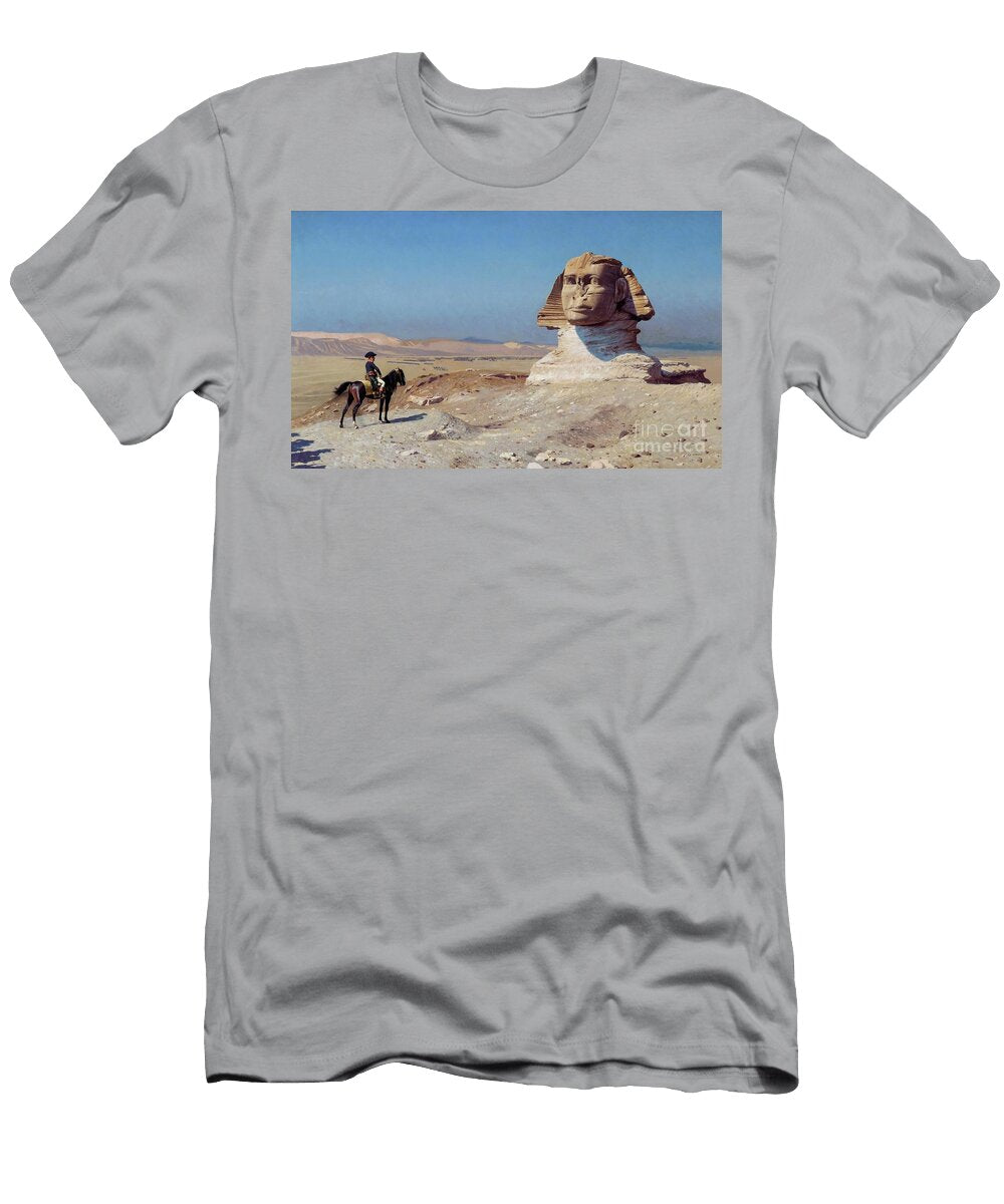 Bonaparte Before the Sphinx 1867 68 Jean Leon Gerome T-Shirt
