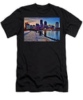 Boston and Cobblestone Path Frozen in Time Fine Art Photography T-Shirt