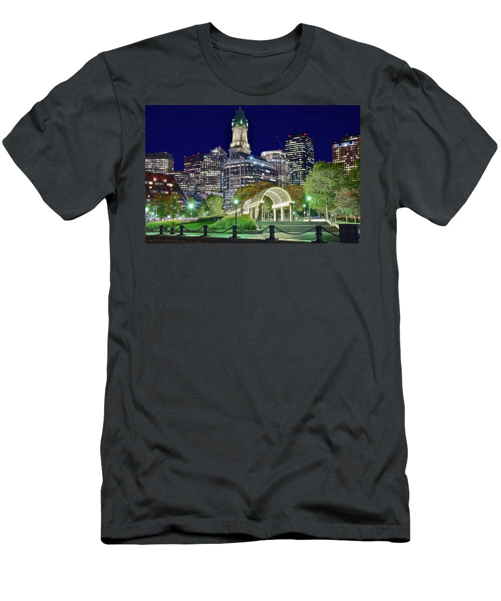 Boston in the Park Frozen in Time Fine Art Photography T-Shirt