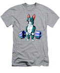 Boston Terrier Weightlifting Funny Deadlift Men Fitness Gym Lleyto Florri T-Shirt