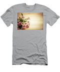 Bouquet of Fresh Spring Flowers on Rustic Wood Michal Bednarek T-Shirt