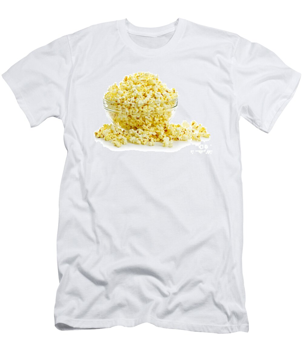 Bowl of Popcorn Elena Elisseeva T-Shirt