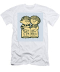Boy and Girl Looking At a Math Book Csa Images T-Shirt