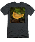 Bracket Fungi Growing From Mound of Moss Douglas Barnett T-Shirt