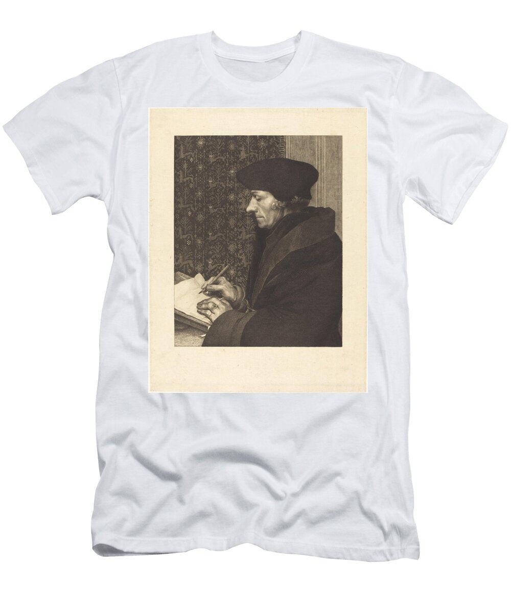Bracquemond After Hans Holbein the Younger Erasmus Motionage Designs T-Shirt