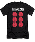 Brainy Science Math Genius Brains Are the New Abs Intelligent Gift Thomas Larch T-Shirt