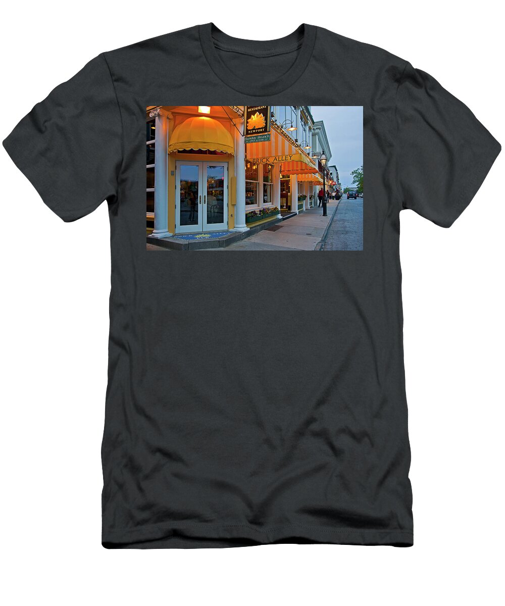 Brick Alley Pub Newport Ri Claudia Uripos T-Shirt