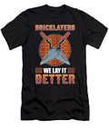 Bricklaying Bricks Concrete Trowel Bricklayer Costume Alessandra Roth T-Shirt